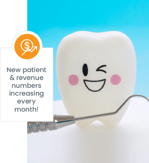 New patient and revenue numbers increasing every month